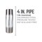 Ace Trading - Nipple STZ Industries 1 in. MIP each X 1 in. D MIP Galvanized Steel 4 in. L Nipple 301UP1X4 - alternate 8